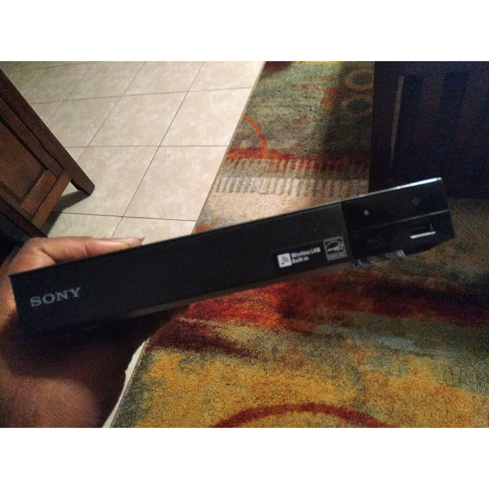Sony BDP-S3700 Black 1080P Full HD LCD Display Wi-Fi Blu-ray Disk DVD Player - Picture 1 of 3